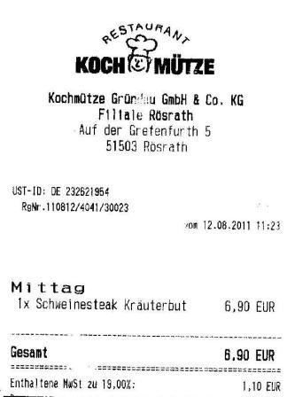 scth Hffner Kochmtze Restaurant